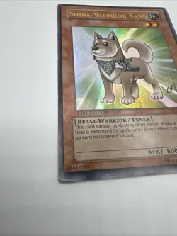 Yugioh! Shiba-Warrior Taro - YAP1-EN008 - Ultra Rare - Limited Edition MP - Image 2