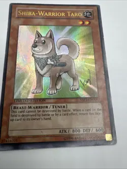 Yugioh! Shiba-Warrior Taro - YAP1-EN008 - Ultra Rare - Limited Edition MP - Image 5