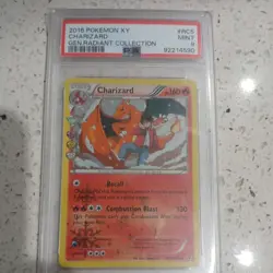 2016 Pokemon XY Generations Radiant Collection RC5 Charizard PSA 9 - Image 2