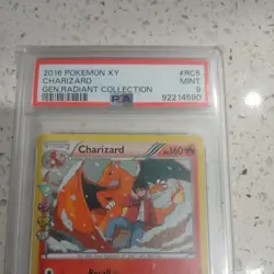2016 Pokemon XY Generations Radiant Collection RC5 Charizard PSA 9 - Image 3
