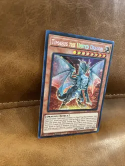 *** TIMAEUS THE UNITED DRAGON *** 1ST EDITION PRISMATIC RARE MP23-EN003 YUGIOH! - Image 2