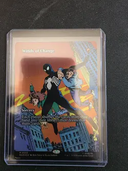 Winds of Change (Borderless) 30 Marvel Universe Eternal-Legal MTG NM FOIL - Image 1