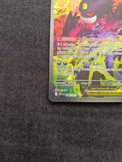 Pokemon Mega Gengar ex #284/217 SIR Ascended Heroes Holo Full Art Pack Fresh - Image 2