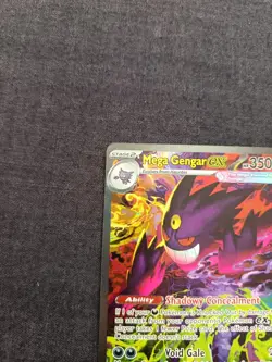 Pokemon Mega Gengar ex #284/217 SIR Ascended Heroes Holo Full Art Pack Fresh - Image 5