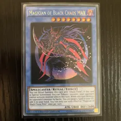 Yugioh! Magician of Black Chaos MAX - TN19-EN002 - Prismatic Secret Rare - Limit - Image 1