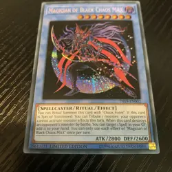 Yugioh! Magician of Black Chaos MAX - TN19-EN002 - Prismatic Secret Rare - Limit - Image 4