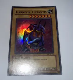 Yugioh Garnecia Elefantis MRD-E125 1st Edition Super Rare (LP) - Image 1