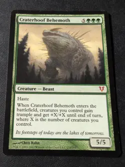 Craterhoof Behemoth Avacyn Restored Regular - Image 2