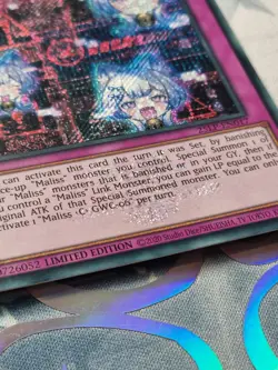 25LP-EN017 Maliss C GWC-06 - EMBLAZONED Secret Rare - WC25 - Yugioh TCG - Image 2