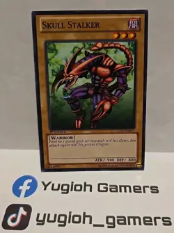 YUGIOH SKULL STALKER LCJW 1ST EDITION COMMON LIGHT PLAYED - Image 1