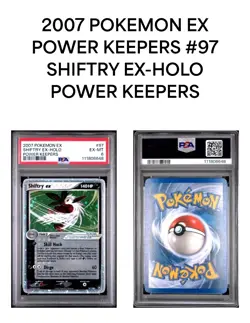 📈 PSA Graded ✨ Holo Shiftry EX 2007 Power Keepers 97/108 Pokemon Card - Image 5