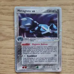 Metagross ex 95/108 EX Power Keepers Holo Rare 2007 Pokemon Card - Image 1