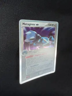 Metagross ex 95/108 Ultra Rare Holo Pokemon TCG EX Power Keepers LP - Image 2