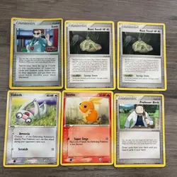 Pokemon Power Keepers 12 Card Bundle LP incl Holo Stamp Scott Card - Image 1