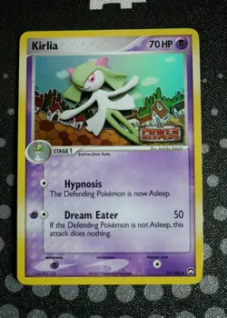 Kirlia Pokemon EX Power Keepers #31/108 Holo Reverse Holo Stamped - Image 1