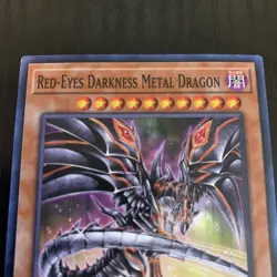 Yugioh Red-Eyes Darkness Metal Dragon LDS1-EN004 Common 1st Ed NM - Image 3