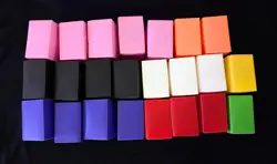 Set Of 23 Multi Color Deck Box Storage Magic Pokemon YuGiOh Card Storage Box NEW - Image 1