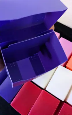 Set Of 23 Multi Color Deck Box Storage Magic Pokemon YuGiOh Card Storage Box NEW - Image 4