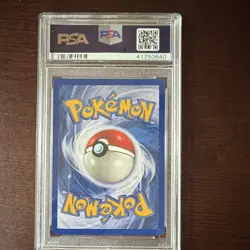 Pokemon TCG Moltres Fossil 1st Edition non-holo Rare #27/62 PSA 9 (1999) - Image 2