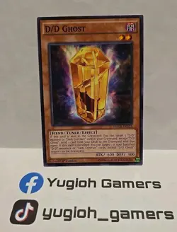 YUGIOH D/D GHOST MACR 1ST EDITION COMMON LIGHT PLAYED - Image 1