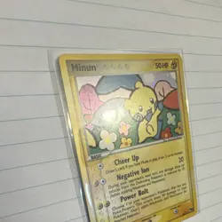Pokemon TCG Minun 4/17 POP Series 3 Promo Holo Rare Basic 50 HP English - Image 2
