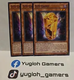 YUGIOH D/D GHOST X3 MACR 1ST EDITION COMMON LIGHT PLAYED - Image 1