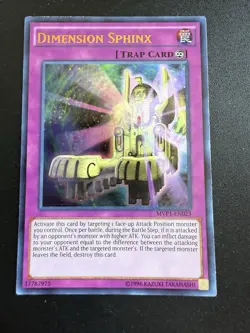 Yugioh! Dimension Sphinx - MVP1-EN023 - Ultra Rare - Unlimited Edition - Image 1