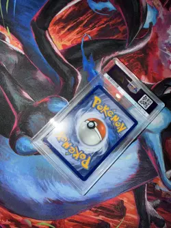 Pokemon TCG Rayquaza GX Sun & Moon Hidden Fates Promo 177A/168 Premium Col PSA 9 - Image 3