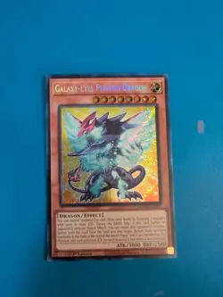 Galaxy-Eyes Photon Dragon Secret Rare BLMM-EN007 Yugioh Chibi - Image 1