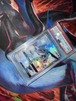 Pokemon TCG Rayquaza GX Sun & Moon Hidden Fates Promo 177A/168 Premium Col PSA 9 - Image 2