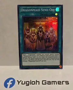 YUGIOH DRAGONMAID SEND OFF SUPER CHIM LIMITED EDITION - Image 1