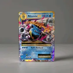 Pokemon M Blastoise EX 22/108 XY Evolutions Ultra Rare Holo 2016 - Image 1