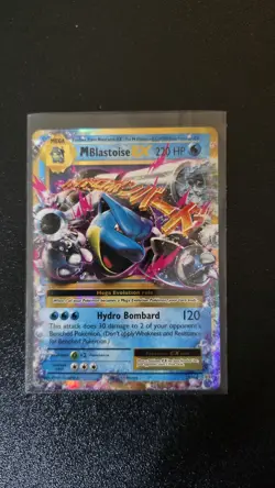 Pokemon M Blastoise EX 22/108 XY Evolutions Ultra Rare Holo 2016 - Image 4
