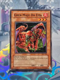 IOC-024 Gren Maju Da Eiza Common UNL Edition Very Lightly Played YuGiOh TCG - Image 1