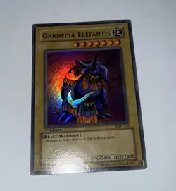 Yugioh Garnecia Elefantis MRD-125 1st Edition Super Rare (NM) - Image 1
