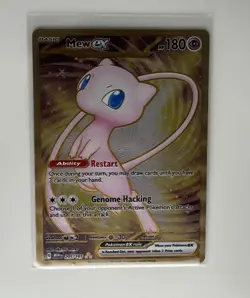 The Pokemon Company Mew EX Metal 205/165 Hyper Rare Full Art Holo SV 151 English - Image 1