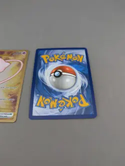Mew ex 205/165 Gold Hyper Rare + Official Metal UPC Card Pokemon 151 Pair - Image 4