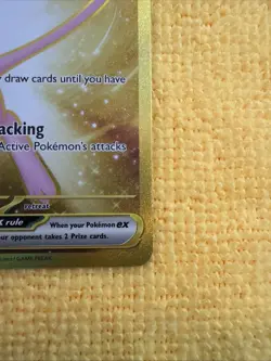 Mew ex 205/165 SV 151 Hyper Rare Full Art Holo Eng Mint Condition Pokemon TCG - Image 2