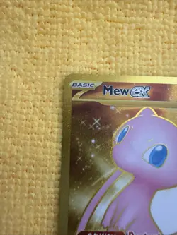Mew ex 205/165 SV 151 Hyper Rare Full Art Holo Eng Mint Condition Pokemon TCG - Image 4