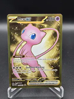 Pokemon TCG Mew EX #205/165 Scarlet & Violet 151, Gold Hyper Rare, NM Condition. - Image 1