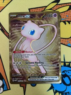 Pokemon TCG Scarlet & Violet 151 UPC Promo Metal Hyper Rare Mew EX 205/165 - Image 2