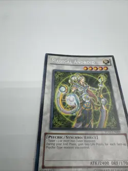 Yugioh! LP Magical Android - TU03-EN009 - Rare - Unlimited Edition Lightly Playe - Image 4