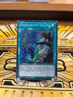 Yugioh Tract des Unterweltlerschmieds Secret Rare INFO-EN061 - Image 1