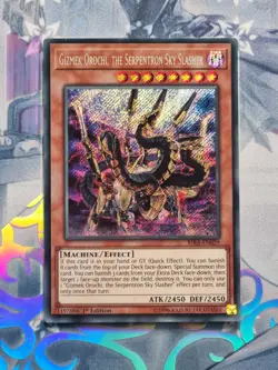 RIRA-EN029 Gizmek Orochi, The Serpentron Sky Slasher Secret 1stEd NM YuGiOh TCG - Image 1