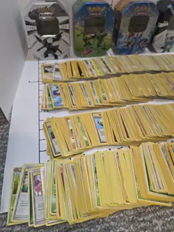 Pokemon Trading Cards And Tins. 1990's And 2000's. Approx 1,200 Trading Cards - Image 4