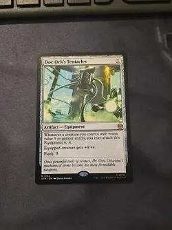Magic the Gathering Spider-Man MTG Doc Ock's Tentacles Card #0162 - Image 1