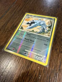 Steelix 2007 38/130 Diamond & Pearl Reverse Holo Rare Pokemon Card - Image 2