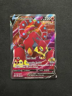 Pokemon TCG Volcanion v Full Art 162/198 Ultra Rare Chilling Reign Holo - Image 1