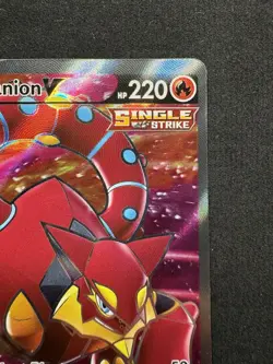 Pokemon TCG Volcanion v Full Art 162/198 Ultra Rare Chilling Reign Holo - Image 3