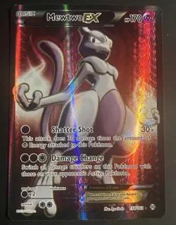 The Pokemon Company Mewtwo EX BREAKthrough 158/162 Ultra Rare Holo Full Art - Image 1